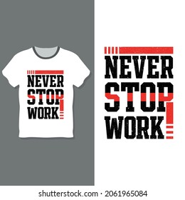 Plantilla de diseño de camisetas para tipografía