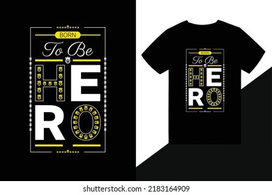 typography t shirt design template