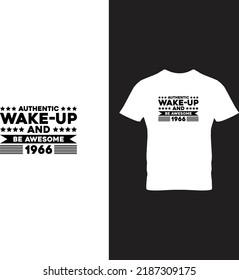 typography t shirt design template
