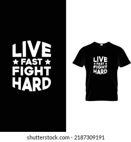 typography t shirt design template