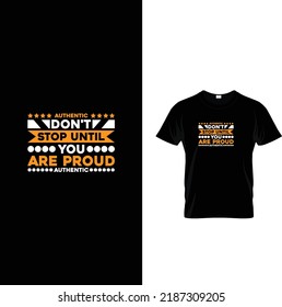 typography t shirt design template