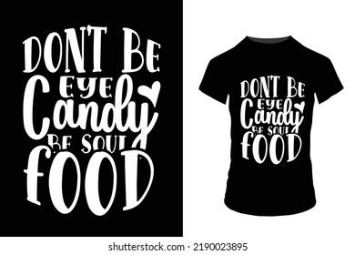 typography t shirt design template