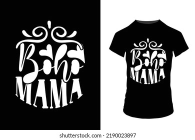 typography t shirt design template