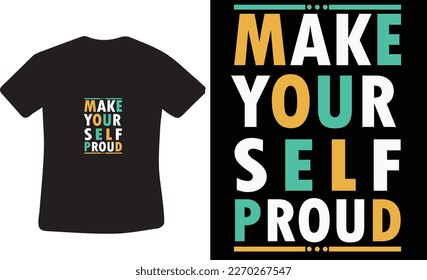 typography t shirt design template.