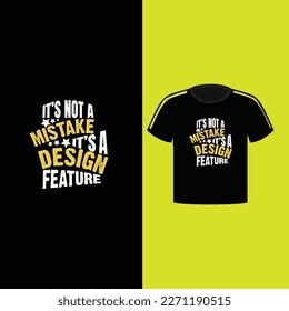 Typography T shirt Design Template
