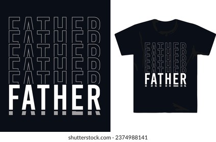 Typography T Shirt Design Template Motivational Design Father Football Gymnastics Volleyball  Tigers Typography T Shirt Design 