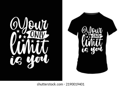 typography t shirt design templates