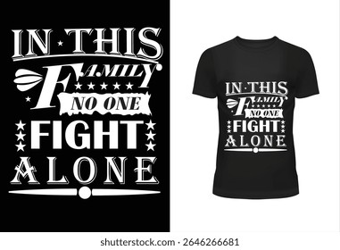  Typography t shirt design . In this family