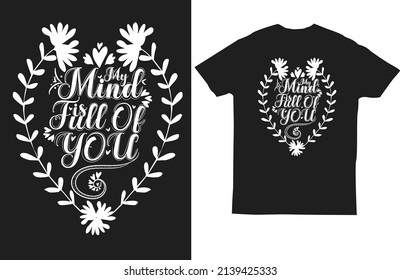 Typography T Shirt Design Vector