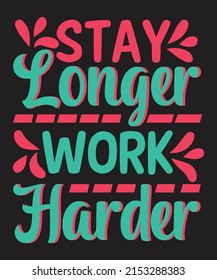 Typography T shirt Design vector