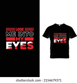 Typography T Shirt Design vector