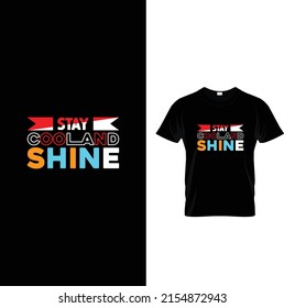 Typography T Shirt Design vector