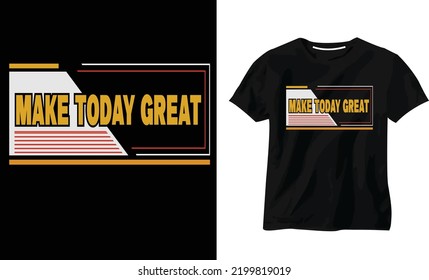 Typography T Shirt Design Vector