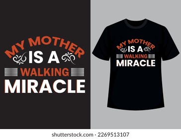 Typography t shirt design vector