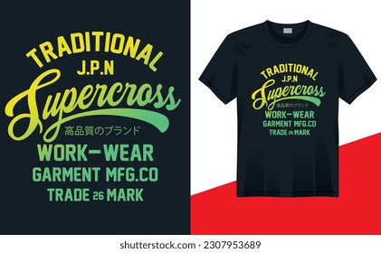 vector de diseño de camiseta tipográfica