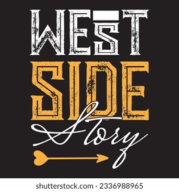 typography t shirt design vector illustration, element apparel, template vector file.