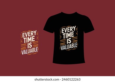 Typography t shirt lettering motivational quotes design. Template vector art illustration with vintage style. Trendy apparel fashionable with calligraphy