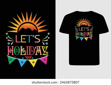Tipografía Camiseta Diseño de Vector