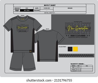 typography for t shirt, vector dream city new generation design graphic illustration