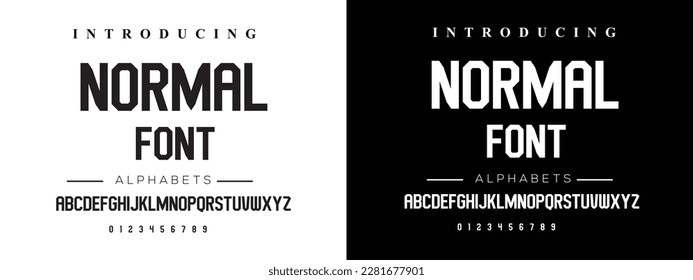 Typography technology electronic digital music future creative font. Abstract minimal modern alphabet fonts. Vector illustration