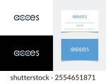 typography text acces logo design