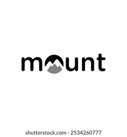 Inspiración de diseño de logotipo de montaje de texto