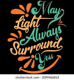 Typography Text T Shirt Design