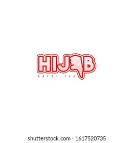 Typography text for World Hijab Day vector Design