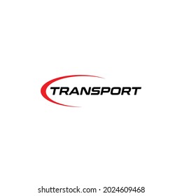 Transporte de tipografía. Sencillo y moderno. Se puede usar para logotipos.