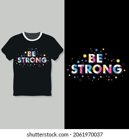 Typography  trendy custom t shirt template