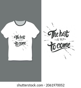 Typography  trendy custom t shirt template