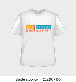 Typography T-shirt Deign Template Vector