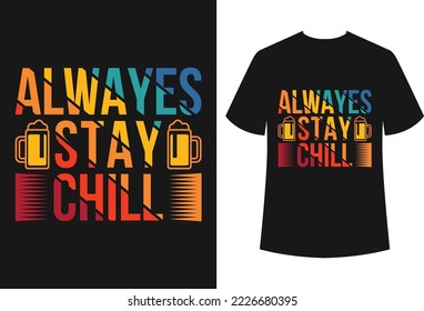 Typography t-shirt design for all types of commercial use and also the file is easily editable. The design is best for t-shirt businesses and personal use.