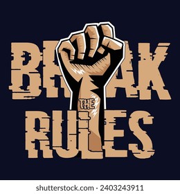 Diseño de camisetas de tipografía: Romper reglas