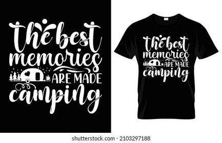 Diseño tipográfico de camisetas para camping, camping, camping, camping, camping Print Template, camping Crazy Shirt, Camper Shirt