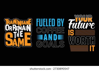Typography T-shirt design, Creative and positive T-shirt Design 1