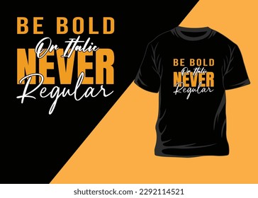 Typography T-shirt Design And Custom T-shirt Design
