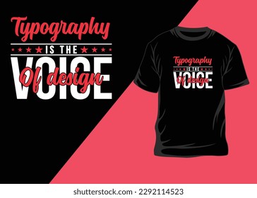 Typography T-shirt Design And Custom T-shirt Design