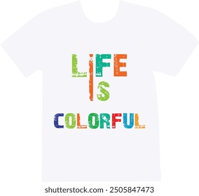 Diseño de camiseta de tipografía Gráficos personalizados, ilustración de cita de letras.