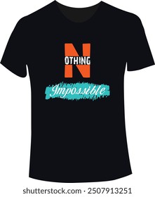  Typography t-shirt design Custom graphics, Lettering quote illustration.
