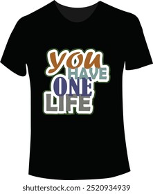  Typography t-shirt design Custom graphics, Lettering quote illustration.
