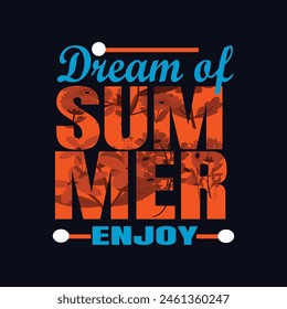 Typography T-Shirt Design, EPS File format, size 2000x2000 pixel, Editable file, Printable graphic, 300 DPI (PPI), White background.