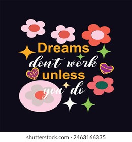 Typography T-Shirt Design, EPS File format, size 2500x2500 pixel, Editable file, Printable graphic, 300 DPI (PPI), White background.