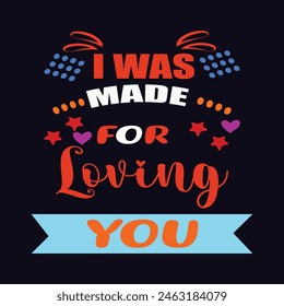 Typography T-Shirt Design, EPS File format, size 2500x2500 pixel, Editable file, Printable graphic, 300 DPI (PPI), White background.