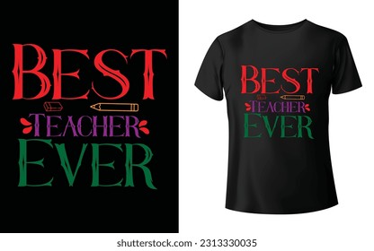 Typography T-shirt Design - Eps Vector - Print Ready File