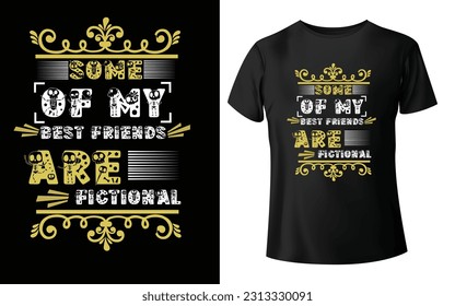 Typography T-shirt Design - Eps Vector - Print Ready File