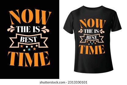 Typography T-shirt Design - Eps Vector - Print Ready File