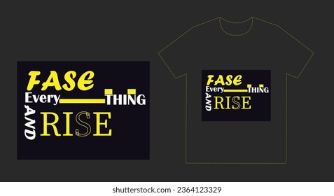  typography t-shirt design. Famous quotes t-shirt design. 