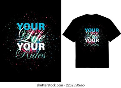 Typography T-Shirt design Or Font Design