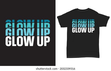 Typography T-shirt Design " Grow up "